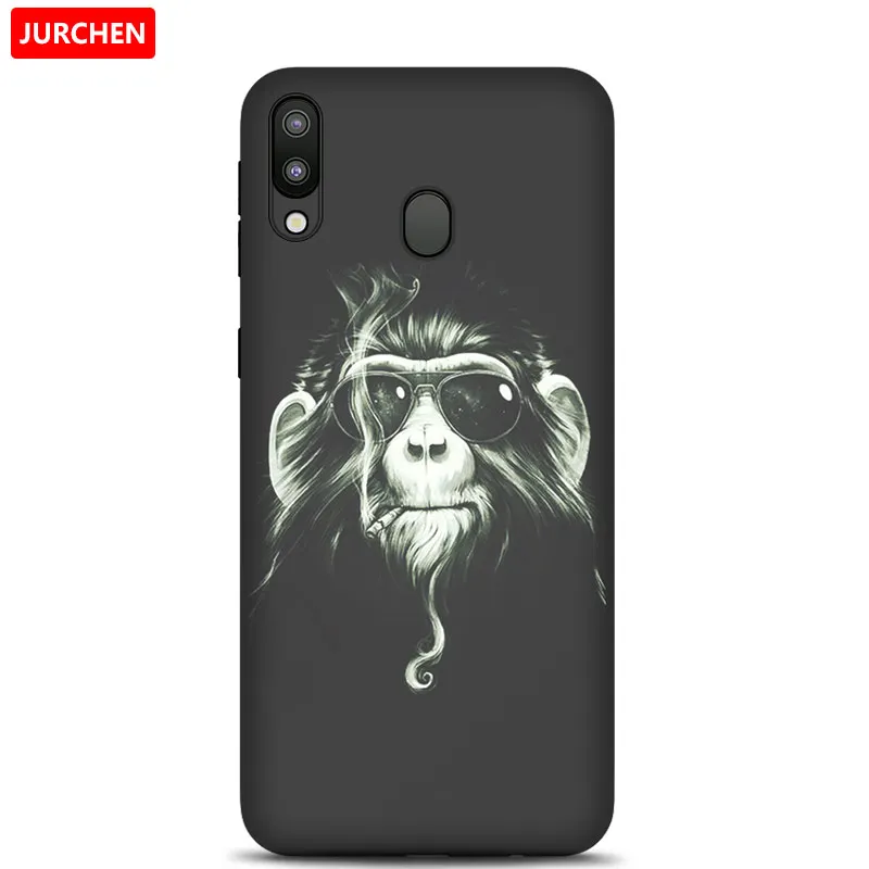 47 JURCHEN милый мультяшный чехол для samsung Galaxy M20 чехол для телефона M205F Силиконовая задняя крышка из ТПУ для samsung M20 Coque Capa 6,3 дюймов - Цвет: 47
