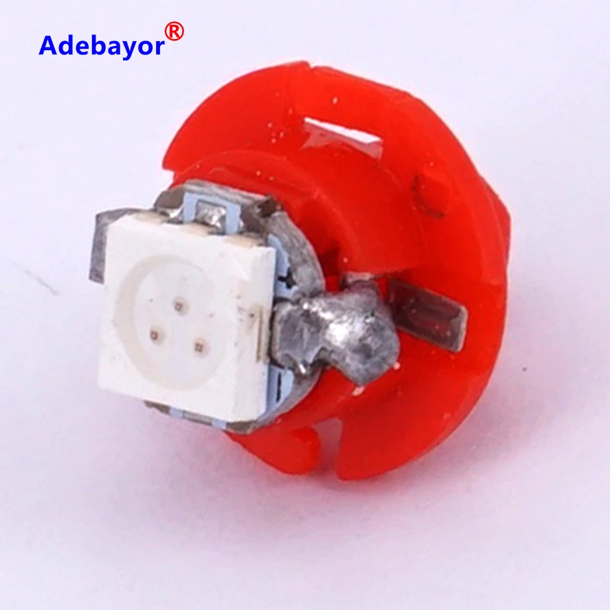 10 шт./лот T5 B8.4D самая дешевая оптовая продажа 1SMD светодиодные лампы для приборной