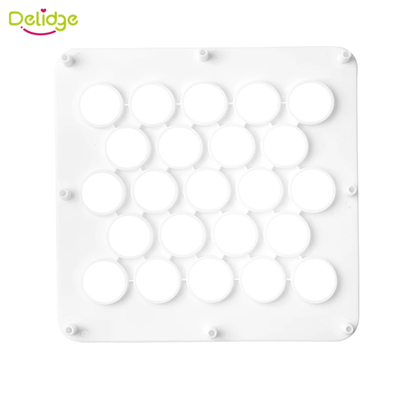 Delidge 1 шт. 23 Отверстия квадратная Пельменная форма для изготовления DIY машина