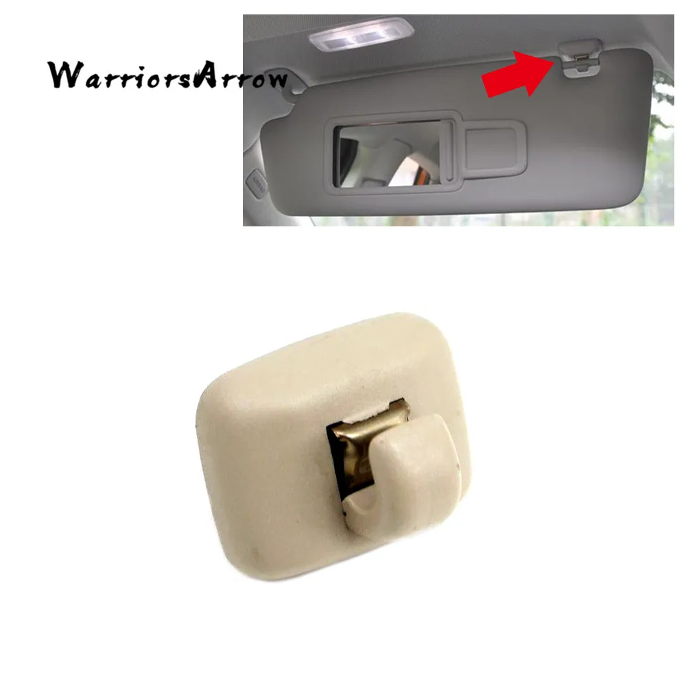 

WarriorsArrow бежевое переднее солнцезащитный козырек от солнца штырек одежды крюк фиксатор держатель для Audi TT A6 C5 2000 2005 4B0857562 4B0857563