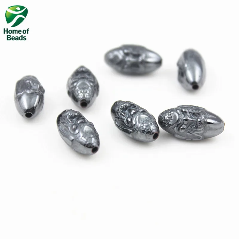 Новое поступление качественные бусины из гематита и натурального камня черные