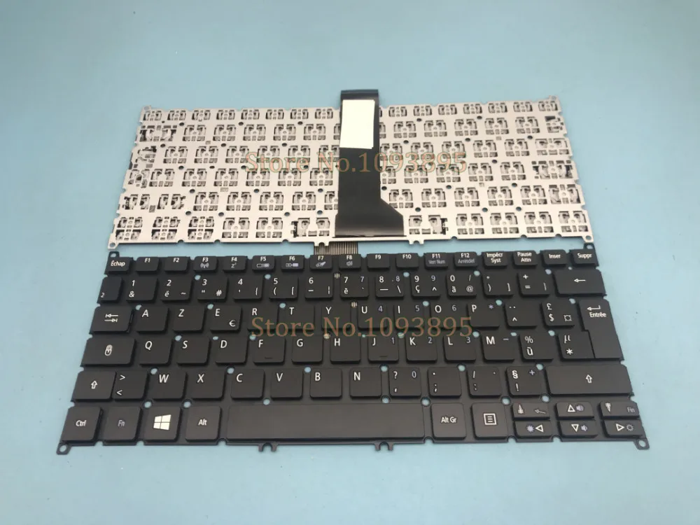 

NEW French keyboard For Acer Aspire E3-111 E3-112M V3-111P V3-112P Laptop Azerty French Keyboard Black