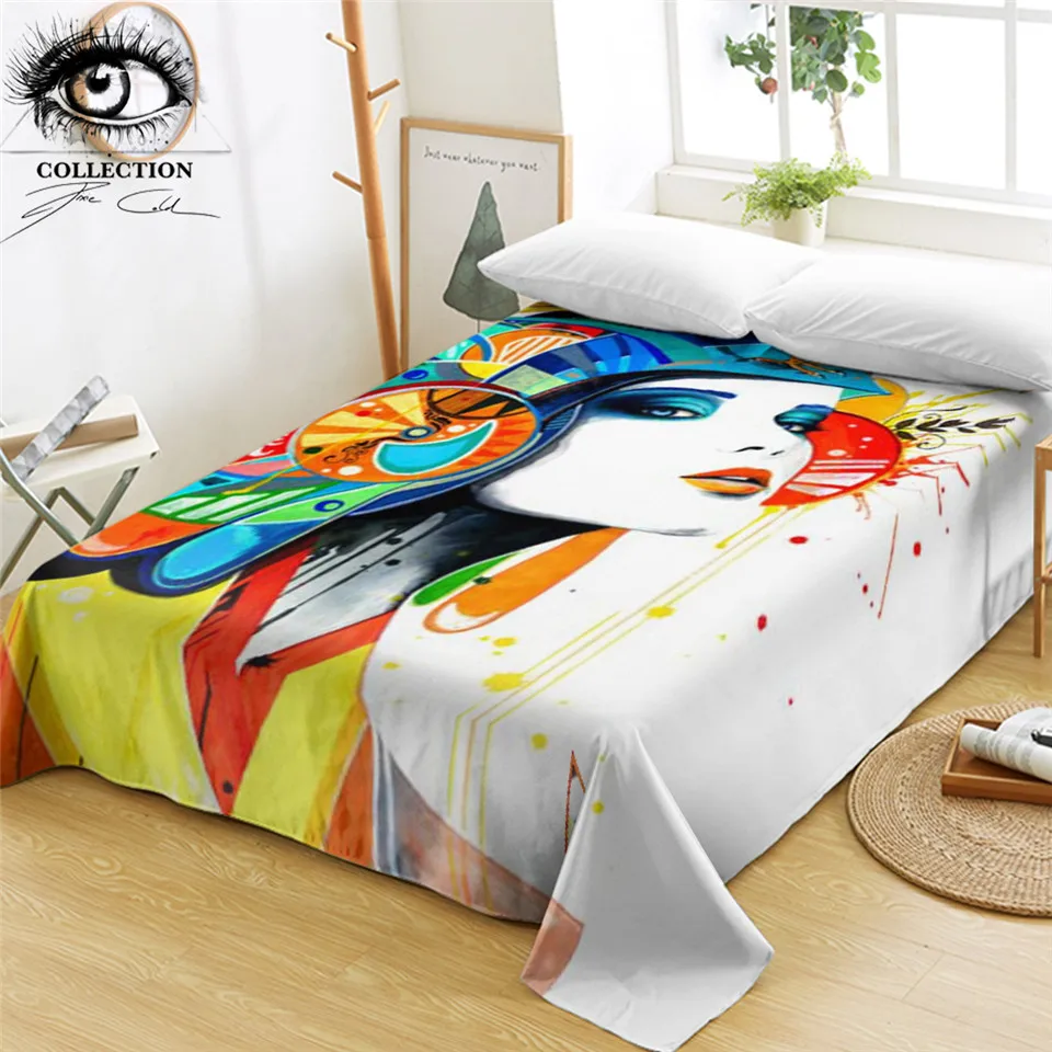 Постельное белье с холодным рисунком от компании Aztec коллекция для девочек