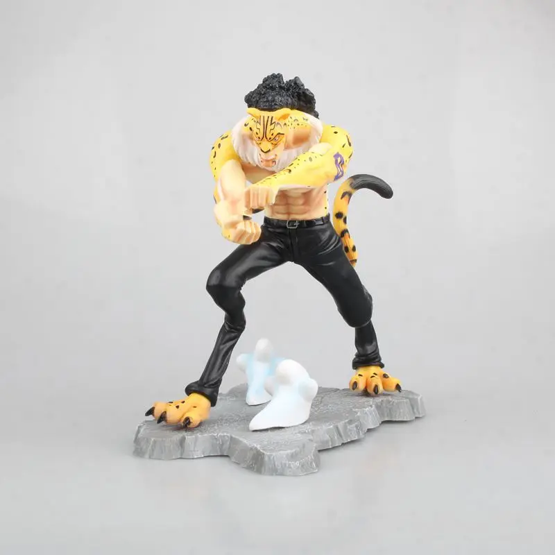 Аниме Фигурка 22 см одна штука CP9 Rob Lucci леопардовая Раскрашенная Роба ручи кукла