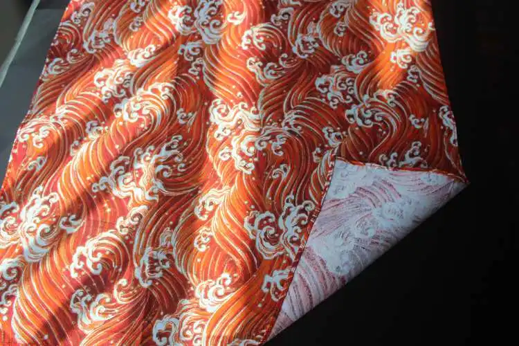 Ткань furoshiki в японском стиле с односторонним принтом/японский классический