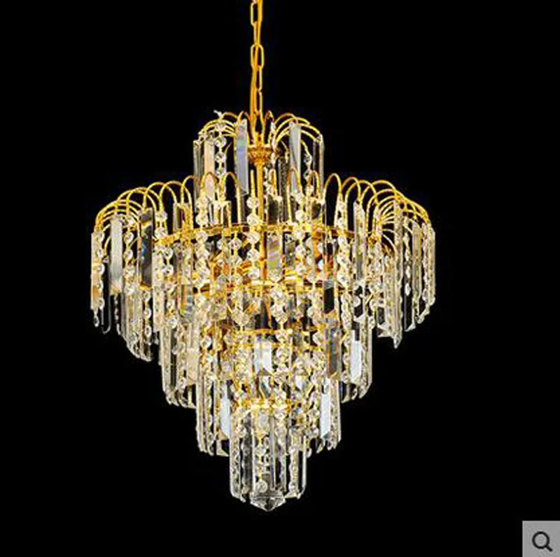 Европейский стиль маленькая люстра современная хрустальная лампа для ресторана