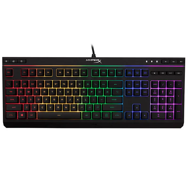 KINGSTON HyperX сплав Core RGB E sports игровая клавиатура металлическая панель механическая