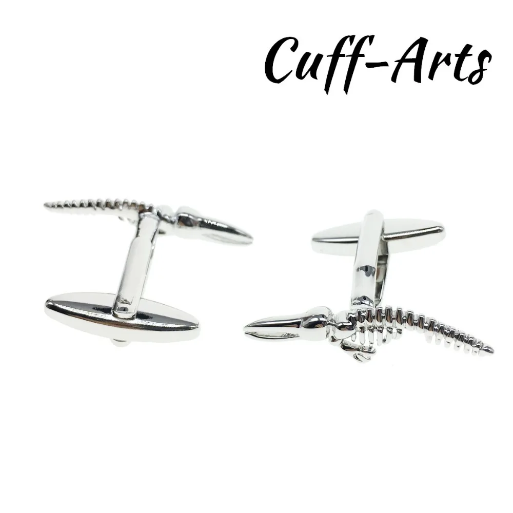 Запонки для мужчин новинка запонки с изображением животных синими китами скелет