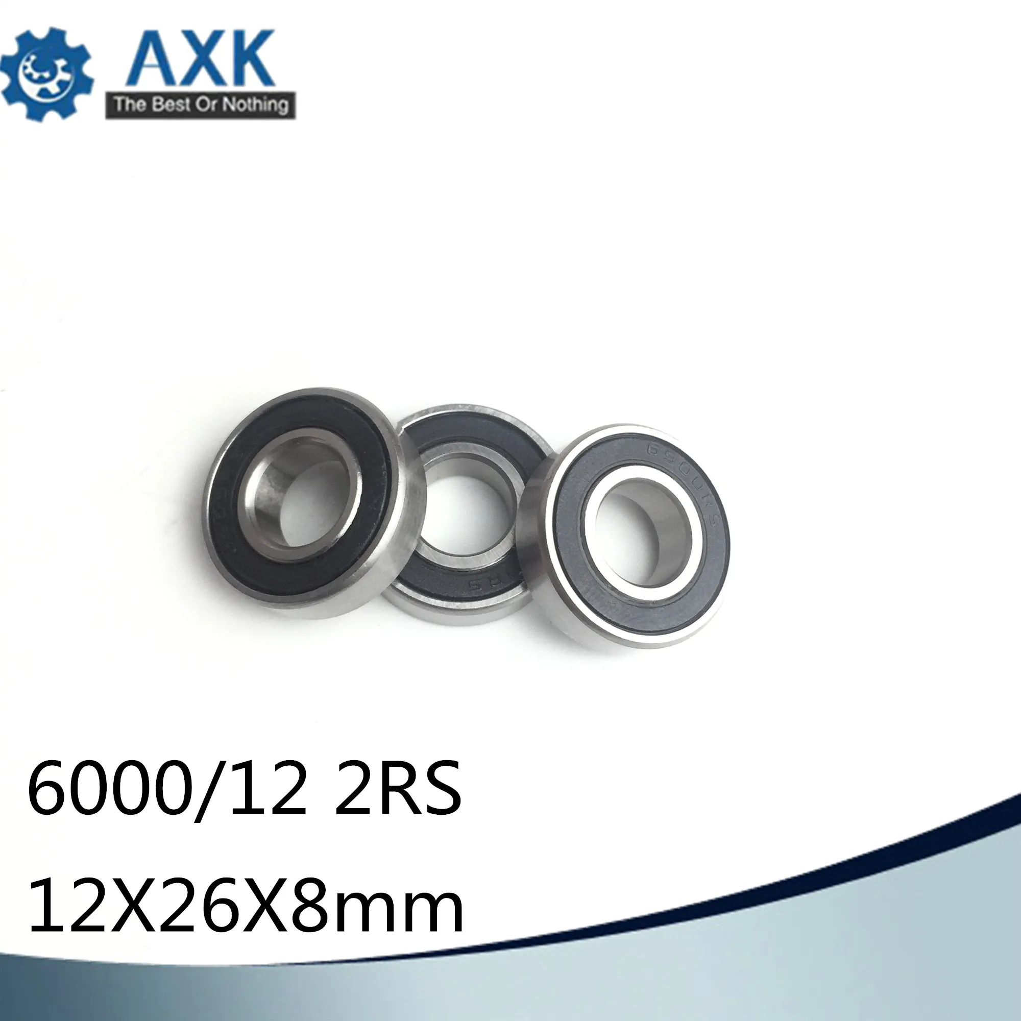 6000/12 2RS нестандартные шарикоподшипники 12268 подшипник 12*26*8 мм ABEC-1 ( 2 шт.) |