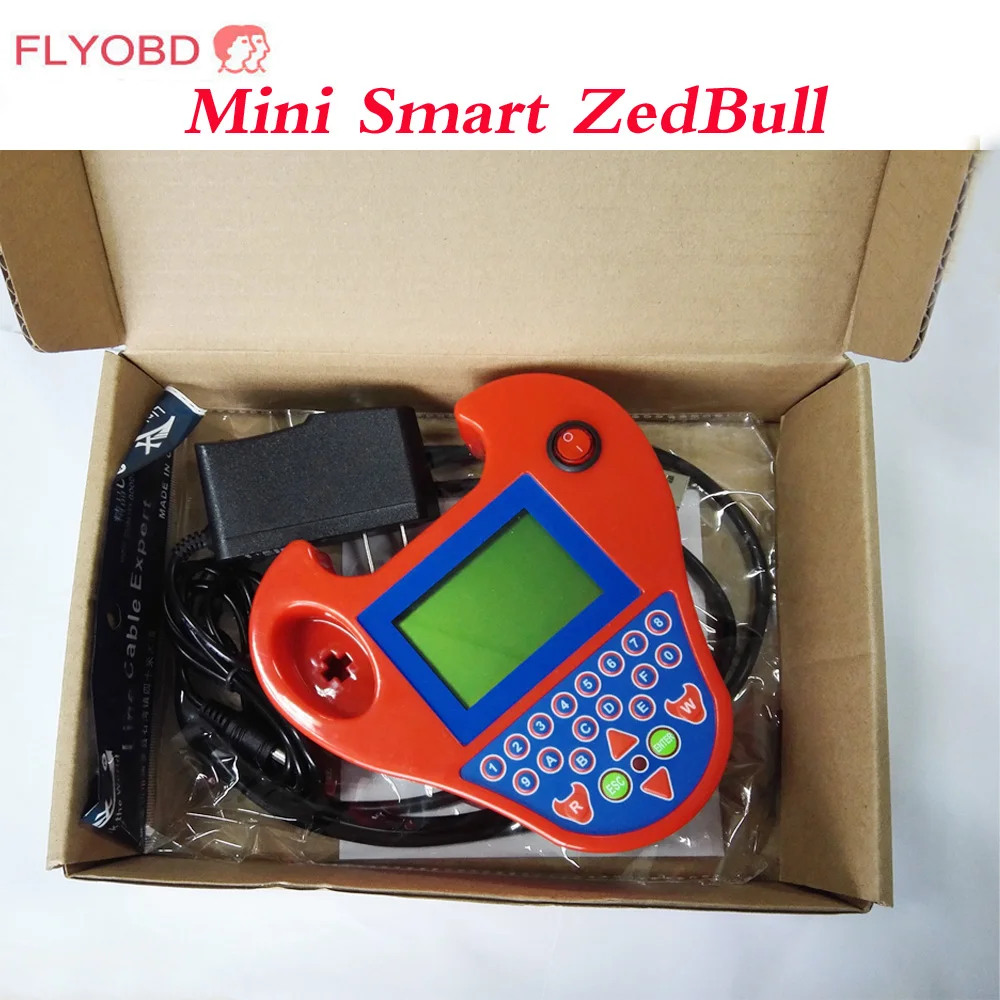 2018 супер Смарт ZED BULL MINI Авто программатор ключа зажигания ZedBull SW V508 HW V5.02
