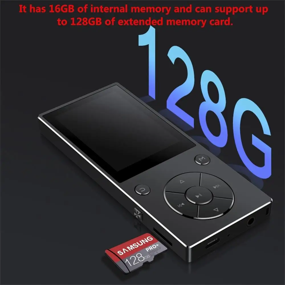 Bluetooth 2 4 mp3 плеер с сенсорным экраном 128 дюйма FM радио рекордером поддержкой SD