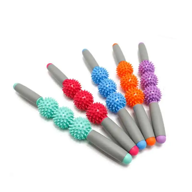 ПВХ тренажерный зал массажный ролик для мышц палка Для Йоги массаж тела