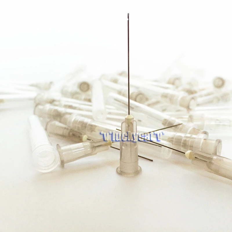 30 шт. Наконечник иглы для ирригации стоматологического индо 27GA закрытые боковые