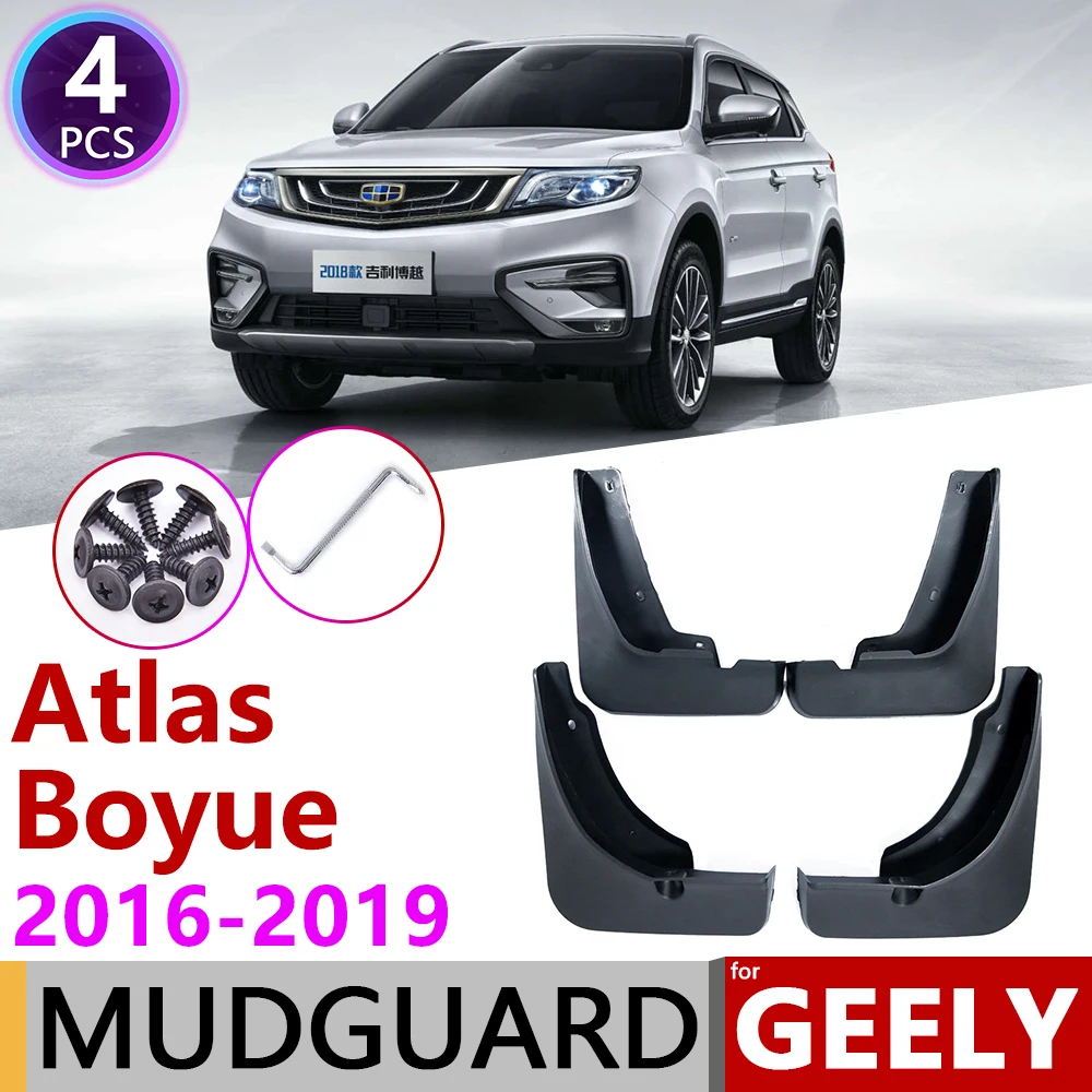 Для Geely Atlas Boyue Emgrand X7 Sport Proton X70 NL 3 2016 ~ 2019 крыло для автомобиля Брызговики