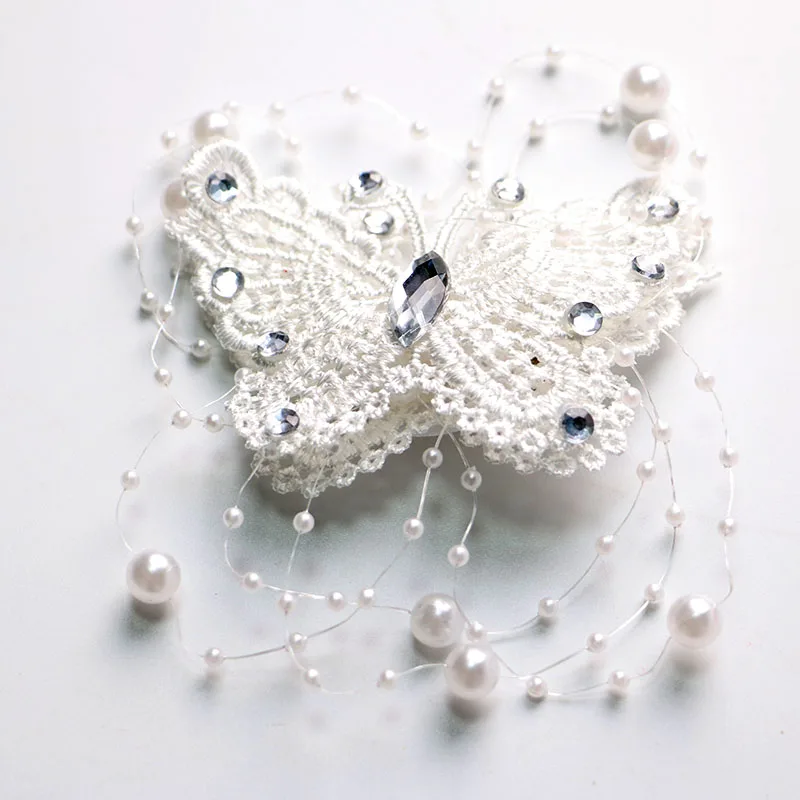 FORSEVEN китайские заколки для волос с искусственным жемчугом и кристаллами