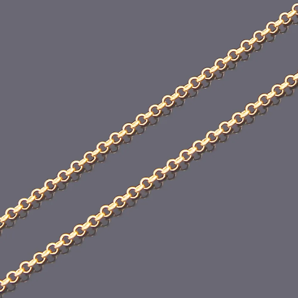 LAKH Korea edition fashionable sells cable chain Electroplating 24-k men's and women's simple necklace | Украшения и