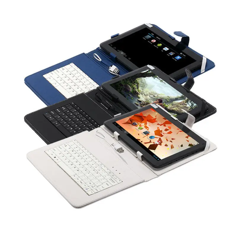 Qual Core Bluetooth 10.1-дюймовый Android 4 планшет ПК камера 1 5 GHz 8 GB/1 GB 1024x600 комплект клавиатура