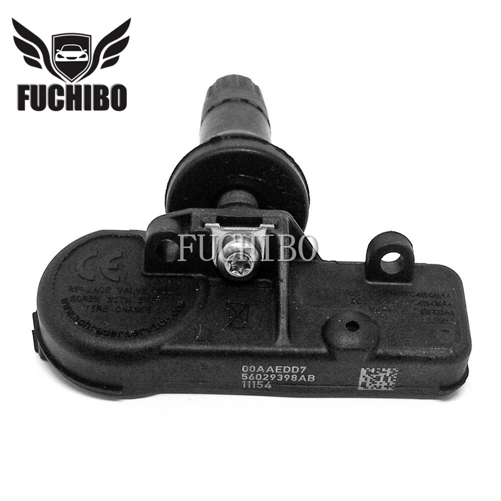 FUCHIBO 4 шт. датчик TMPS для V-W CHRYSLER FIAT джип Dodge Mitsubishi Lancer Outlander 56029398AB давления в шинах |