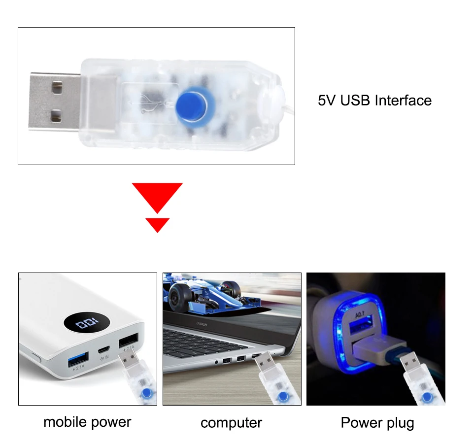 Сказочный светильник s USB 5 м/10 м светодиодный светильник гирлянда из медной проволоки домашний Рождественский Свадебный Праздничный светильник ing 5 в декоративный светильник s