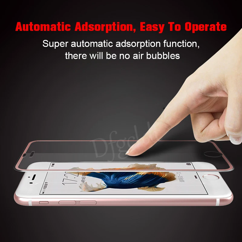 Защитное стекло закаленное 3D для iPhone 8 6 6S 7 Plus|Защитные стёкла и плёнки телефонов| |