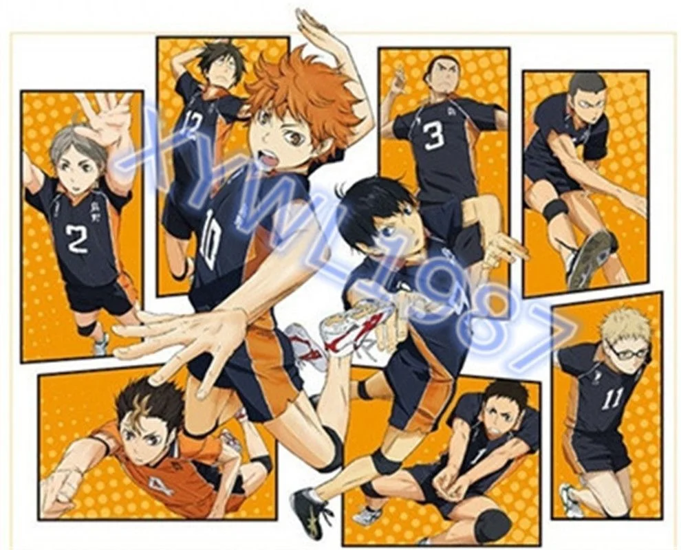 Haikyuu! Наколенник для Волейбольного клуба Karasuno мягкая пенопластовая подушка