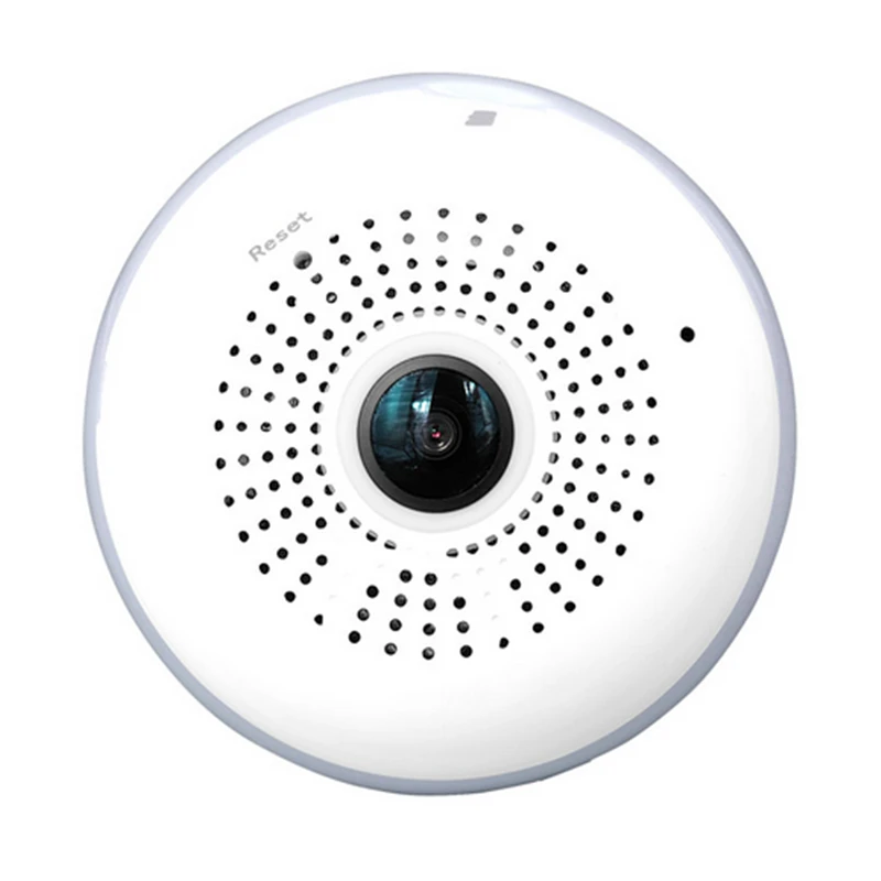 Meisort лампы светодиодный свет Wi Fi IP Камера Fisheye HD 960 P 360 градусов CCTV VR 1.3MP домашней
