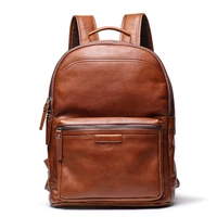 nesitu highend coffee black brown vegatable tenned full grain genuine leather 15 6 laptop women men backpack travel bag m88120