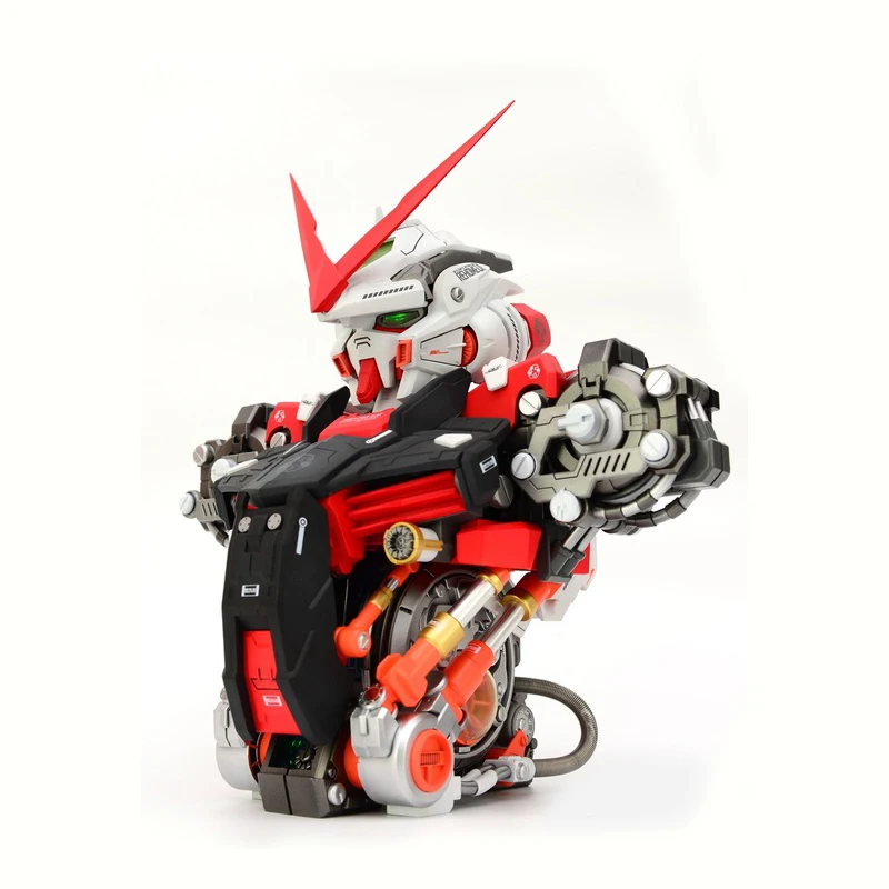 Аниме Модели собраны модели головы 1/35 Astray красная рамка Gundam MBF-P02 робот brinquedos головоломки фигурки Горячие Дети игрушка в подарок