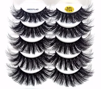 2021 new 2 10 pairs 100 real mink eyelashes 3d natural false eyelashes mink lashes soft eyelash extension makeup kit cilios