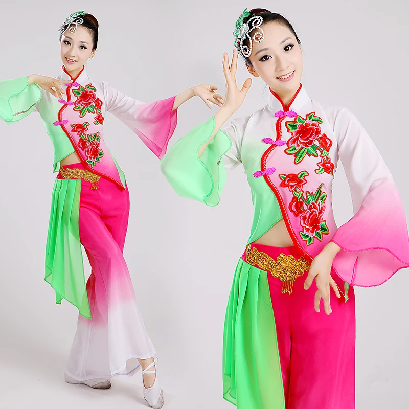 

ZZB037 Одежда для взрослых для сцены и танцев женские костюмы для восточных танцев женский элегантный китайский традиционный костюм китайски...