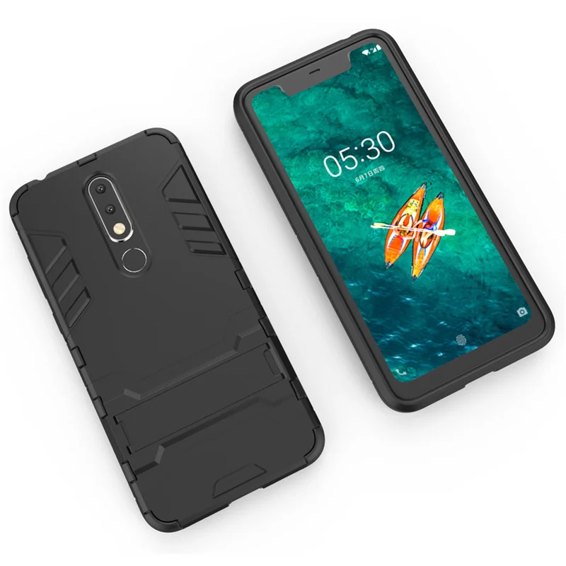 Защитный чехол для телефона Nokia X5 с изображением Железного человека защитный