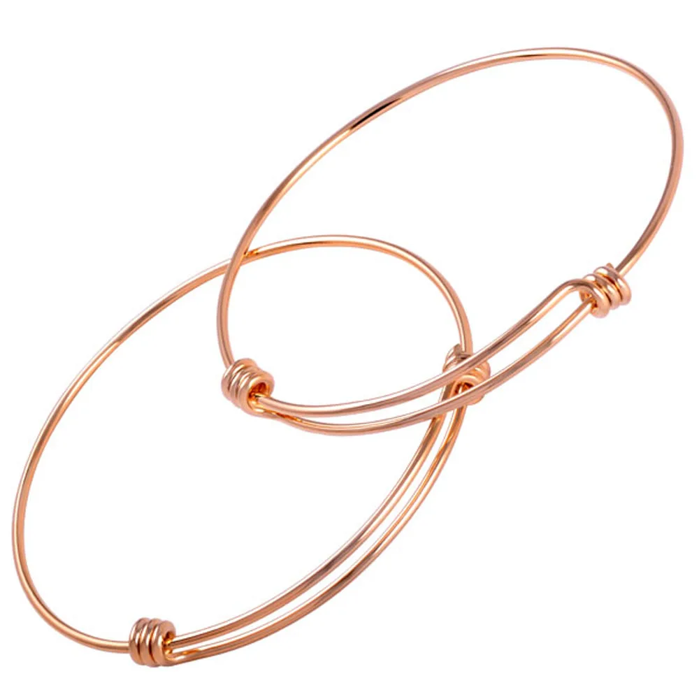 25 шт./лот высококачественный регулируемый браслет из нержавеющей стали плетеный