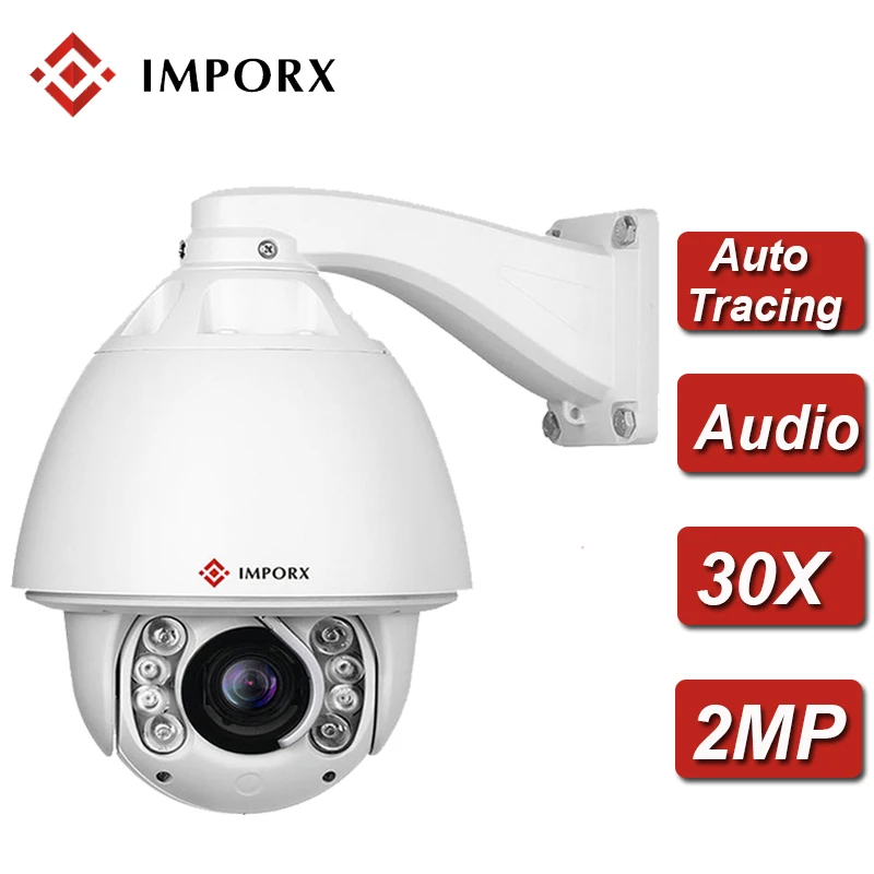 IMPORX камера безопасности 1080p ip Ночная Высокоскоростная камера|2mp ptz|camera auto trackingip
