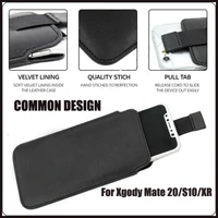 casteel pu leather case for xgody mate 20 s10 xr pull tab sleeve pouch bag case cover