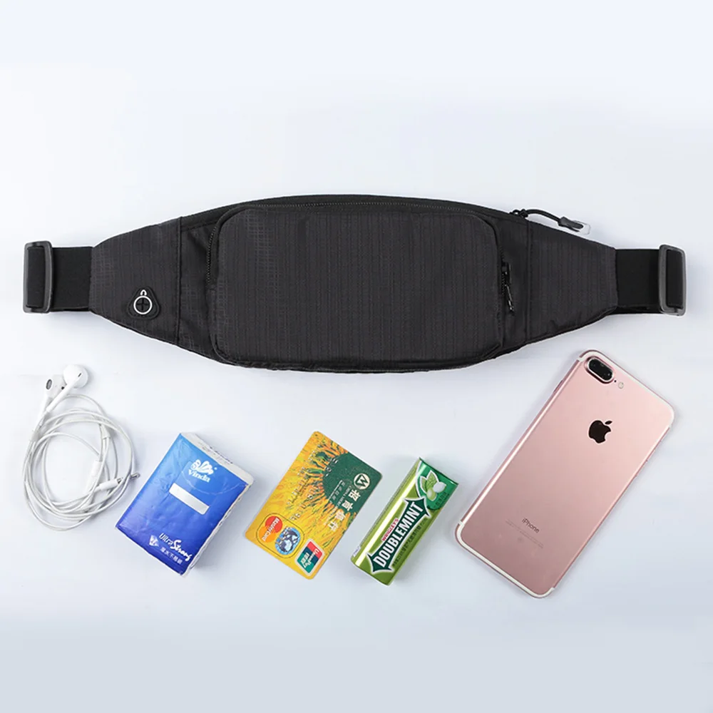 Спортивная сумка для телефона KISSCASE тканевая на молнии фитнеса бега руку