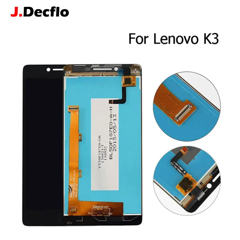 Для lenovo K3 K30t ЖК дисплей Дисплей Сенсорный экран Digitizer Ассамблеи Замена без рамки