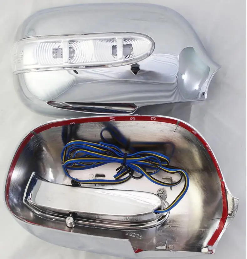 Для Toyota Mark II GX100 GX110 1996 1999 2000 2004 2005 2007 новый стиль 2 шт. ABS Хромированные крышки для