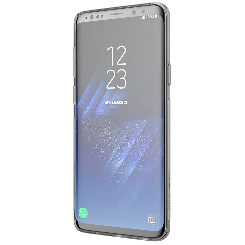 Чехол для Samsung galaxy s9 + Nillkin Nature мягкие прозрачные чехлы из ТПУ задняя крышка