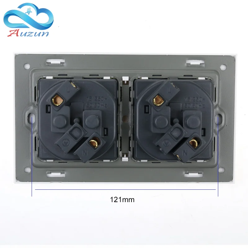 Высококачественная двухсторонняя розетка в европейском стиле настенная