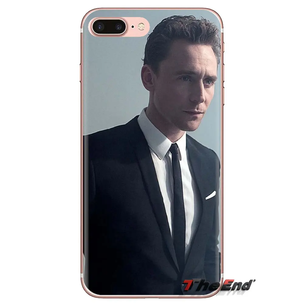 For Samsung Galaxy S3 S4 S5 Mini S6 S7 Edge S8 S9 S10 Plus Note 3 4 5 8 9 Transparent Soft Shell Covers Tom Hiddleston |