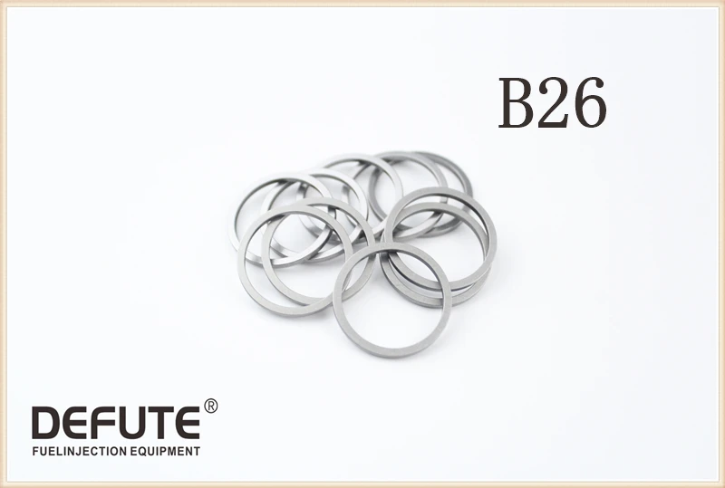 50 штук Регулировочная шайба B26 Комплект регулировки форсунок общего железнодорожного типа Прокладка Подложка Ремонт