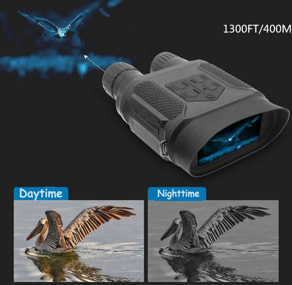 Цифровой Ночное видение бинокль для Охота 7x31 с 2 дюймов TFT ЖК дисплей HD