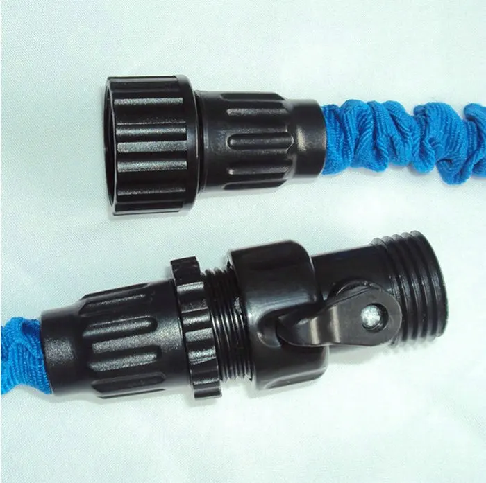 Оптовая продажа 100 футов 25 м полив комплект удлиняемый садовый шланг гибкий