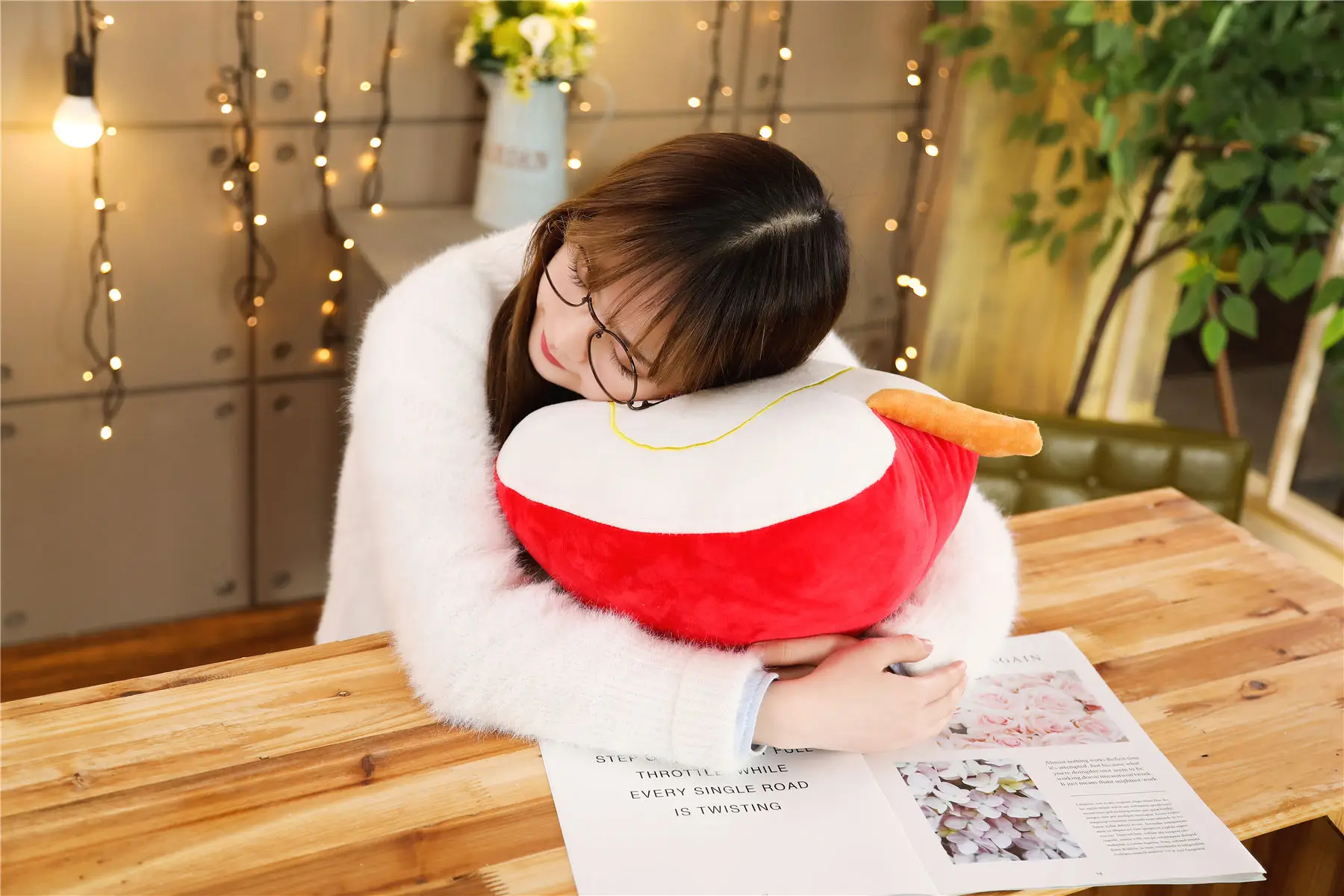 15-35 см милые реалистичные яблока плюшевые игрушки подушки мягкие Kawaii моделирование фруктовая кукла для детей подарок для маленьких девочек