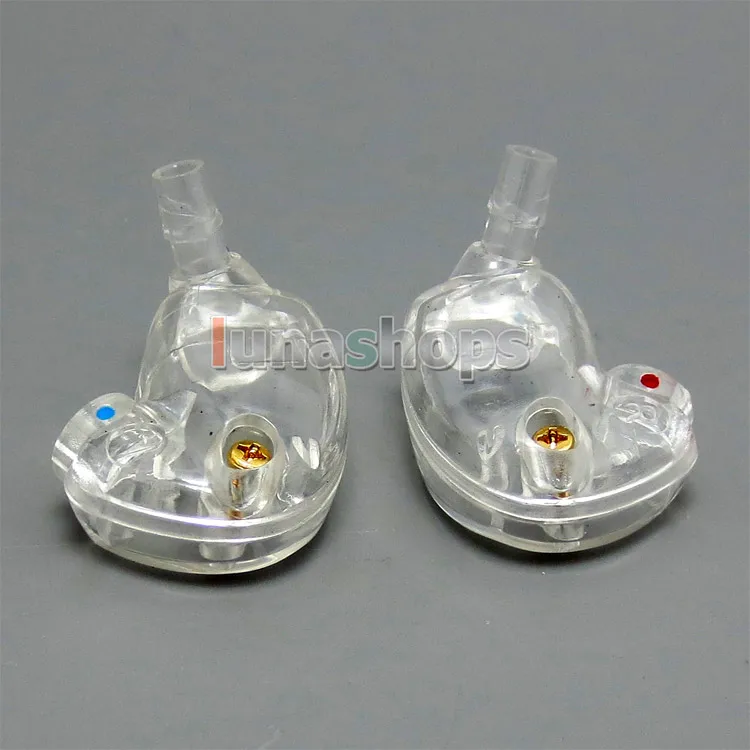 LN004798 запасные части корпус корка с винтом для Shure SE535 se846 se425 se215 se315 Арматура наушники - Цвет: Transparent