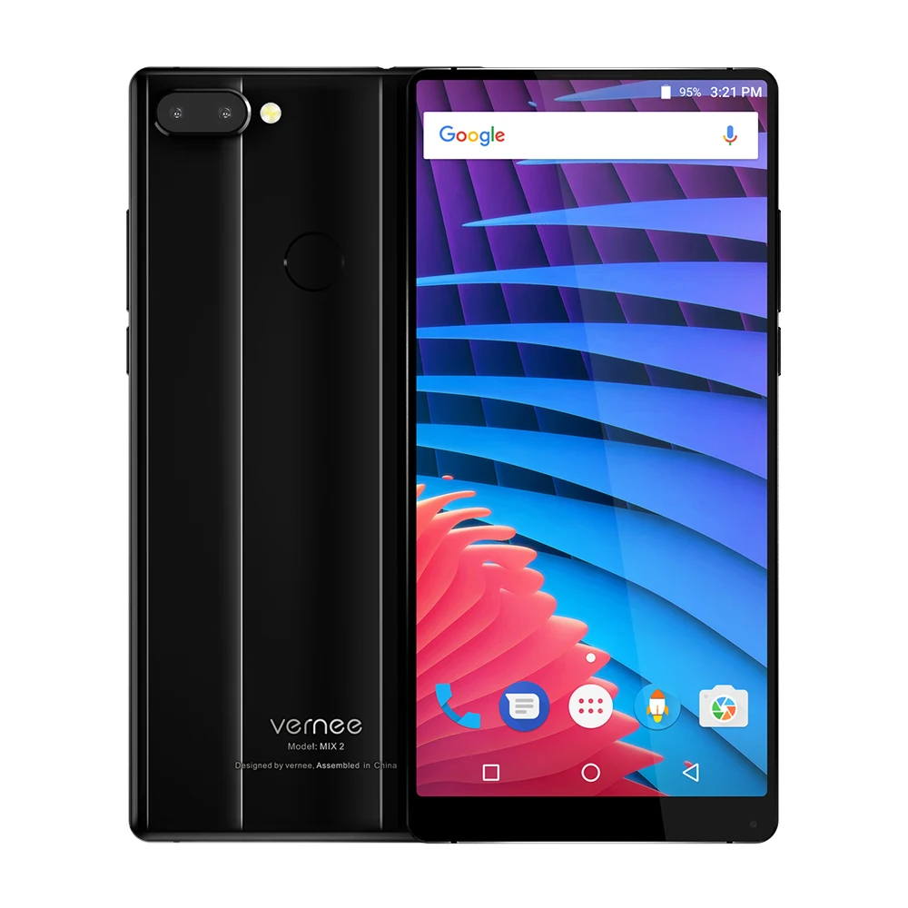 Vernee MIX 2 4G LTE мобильный телефон Helio P25 Octa Core 6 ГБ + 64 Гб 13 МП 5 Мп 'ཎ:9 полноэкранная