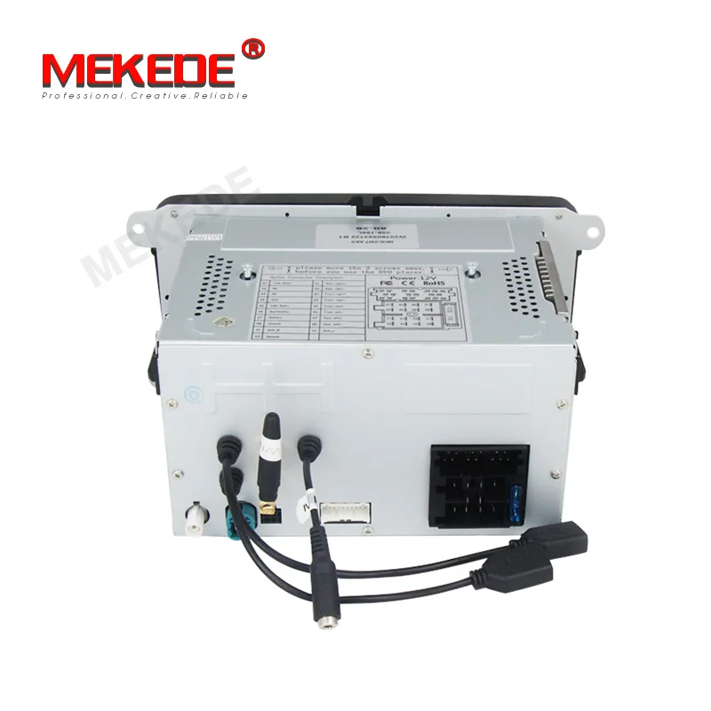 MEKEDE Android 9,1 2+ 32G автомобильное радио gps навигация для volkswagen Skoda Octavia golf 5 6 touran passat B6 polo tiguan RDS DVD