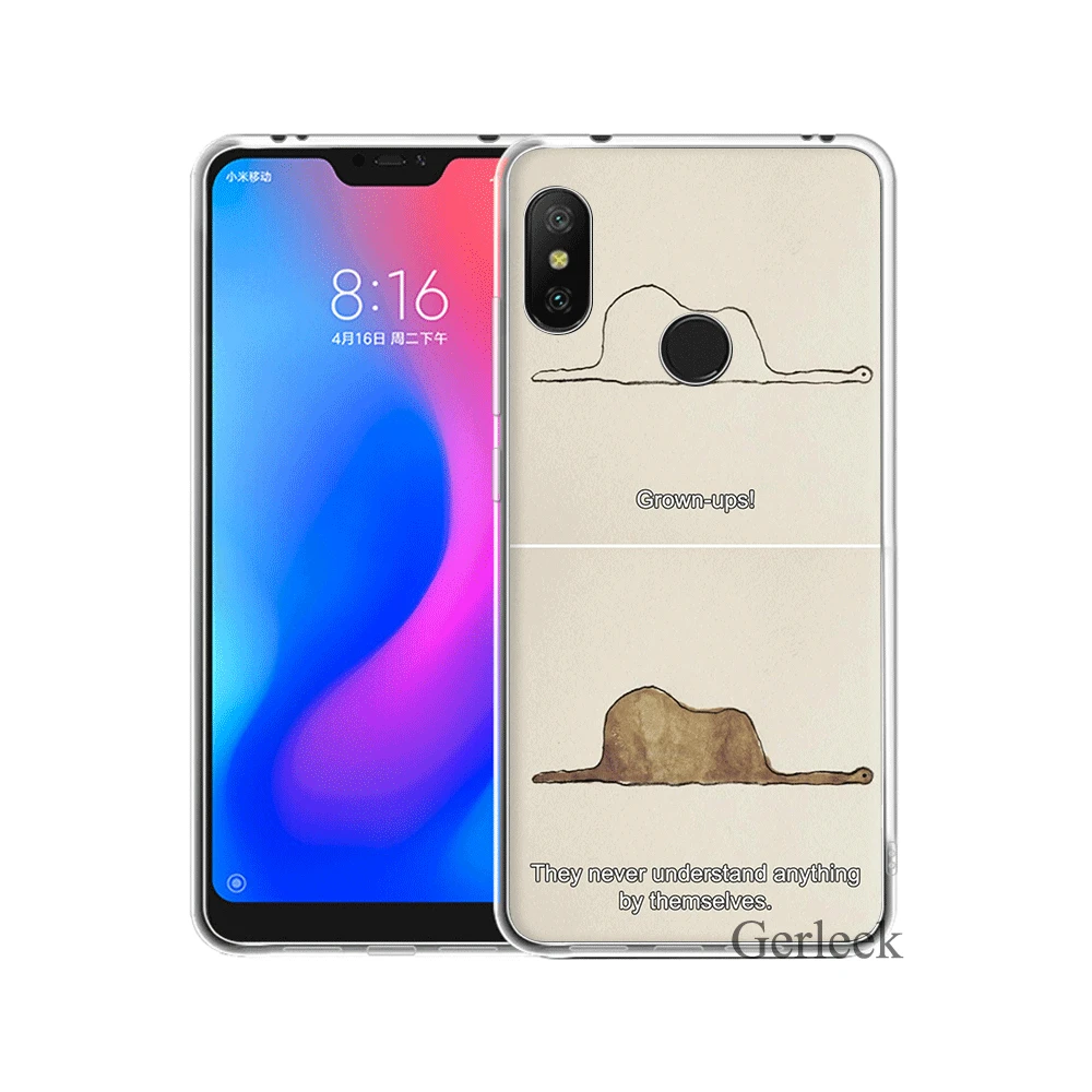 Чехол Desxz Little Prince для Xiaomi Mi 9 9T CC9 CC9E Mix 2S A3 5 5S 6 8 Lite SE A1 5X A2 F1 MAX 3 милый