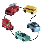 Волшебная игрушка-трек, мини-автомобиль, Индуктивный Танк, модель автомобиля, следуя линии, вы рисуете умное развитие, детская игрушка FSWB