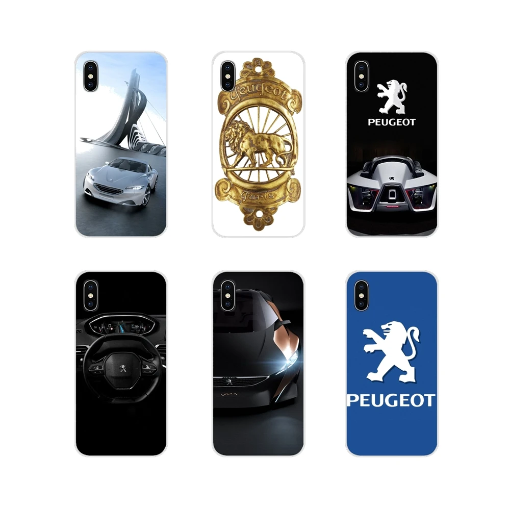 Аксессуары чехлы для телефона PEUGEOT Автомобильный логотип Motorola Moto X4 E4 E5 G5 G5S G6 Z Z2 Z3 G